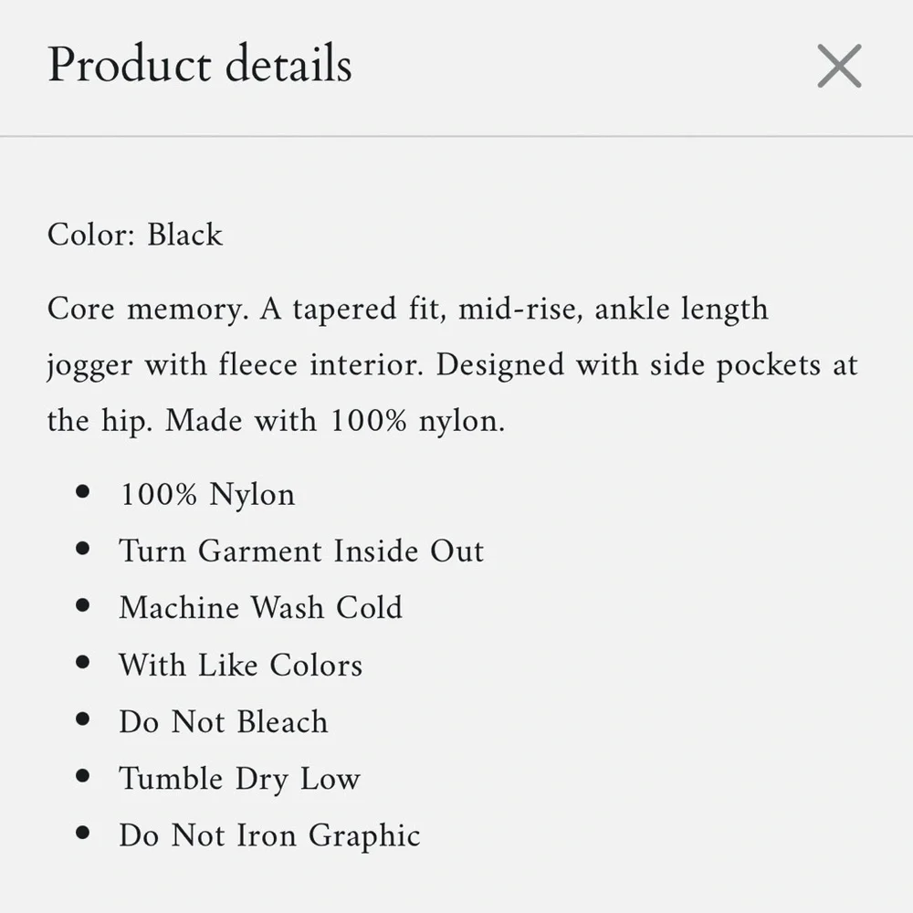 Spiritual Gangster Warm Core High Waist Joggers Small - Picture 5 of 7